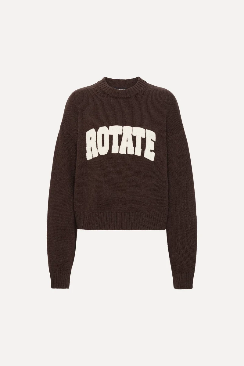 Rotate - Crewneck Sweater 1165123088 - 3088 Molé Comb.