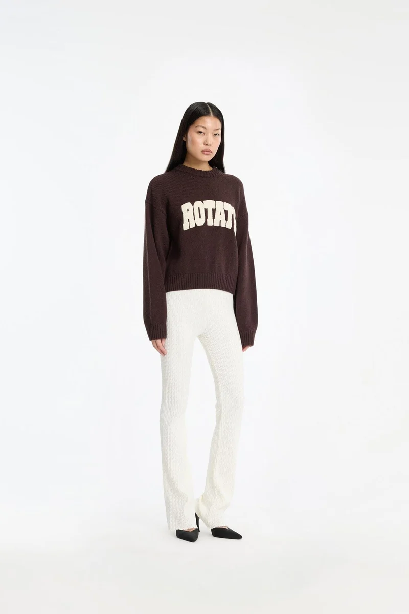 Rotate - Crewneck Sweater 1165123088 - 3088 Molé Comb.
