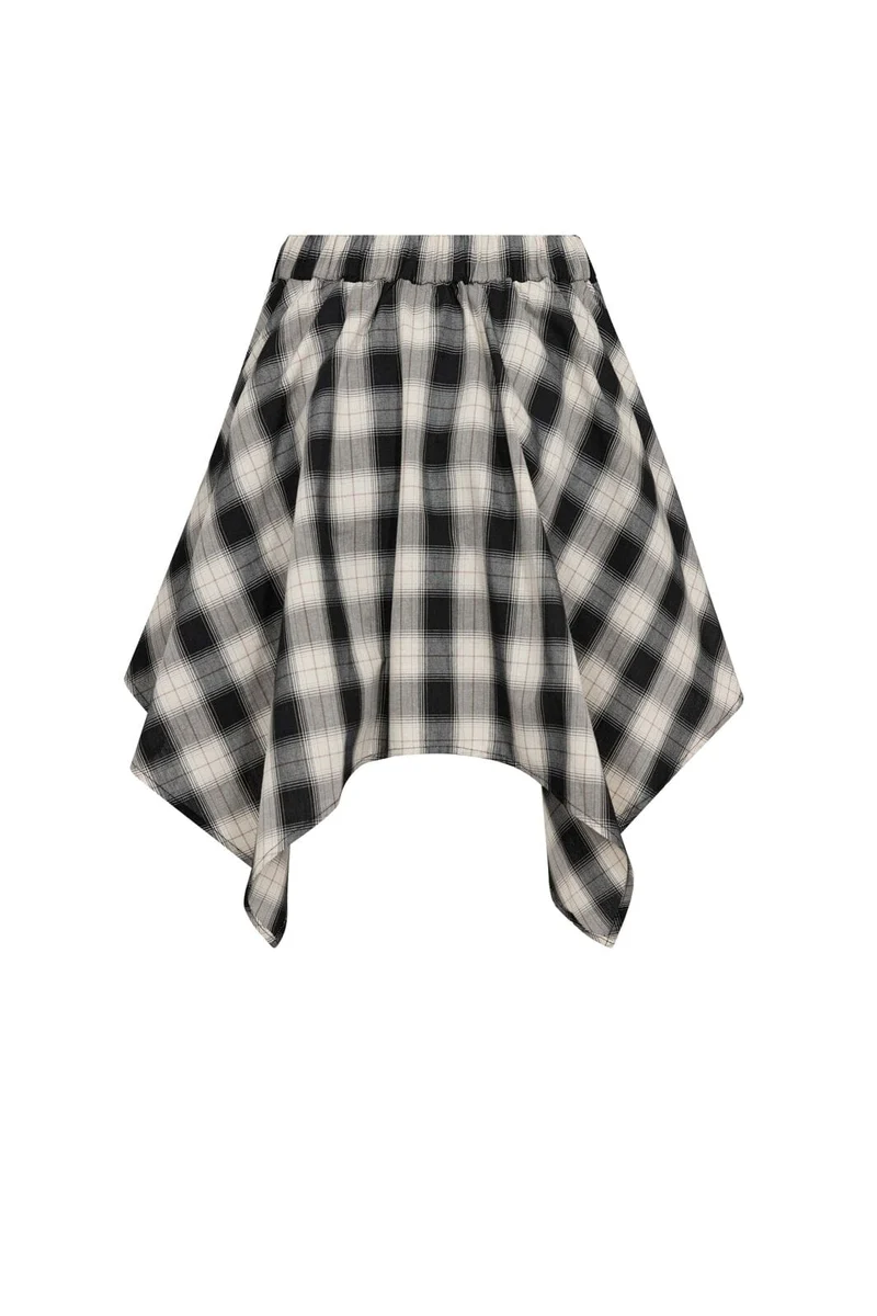 Gossia - Jullago Skirt G3234 - Black Checks
