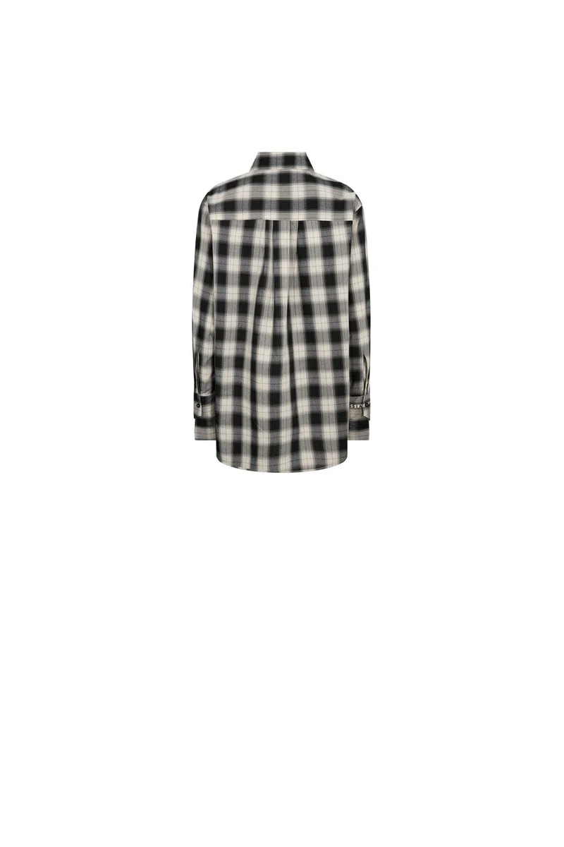Gossia - Pipigo Shirt G3175 - Black Checks