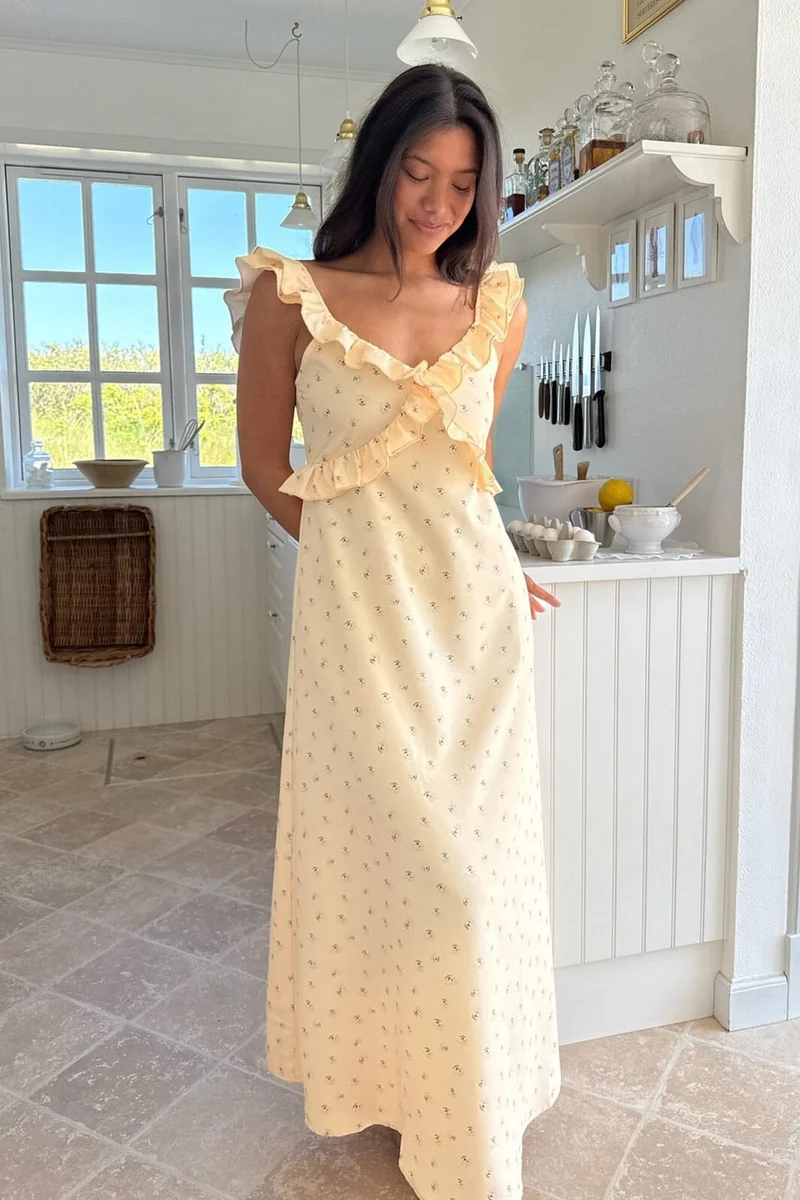 BYIC - Melbaic Dress A23117 - Yellow