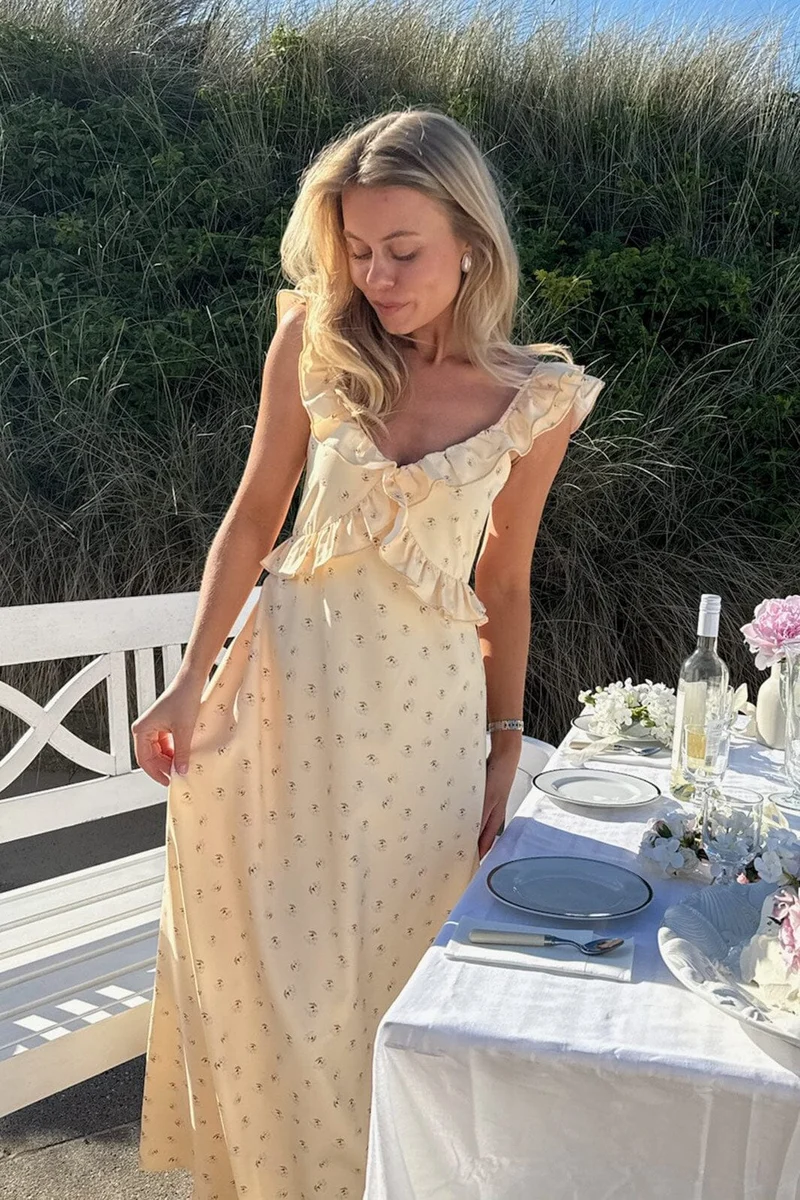 BYIC - Melbaic Dress A23117 - Yellow