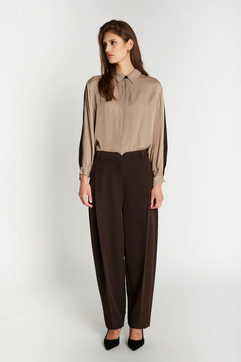 Bruuns Bazaar - Rubysusbbjonat Pants Bbw5203 - Dark Brown