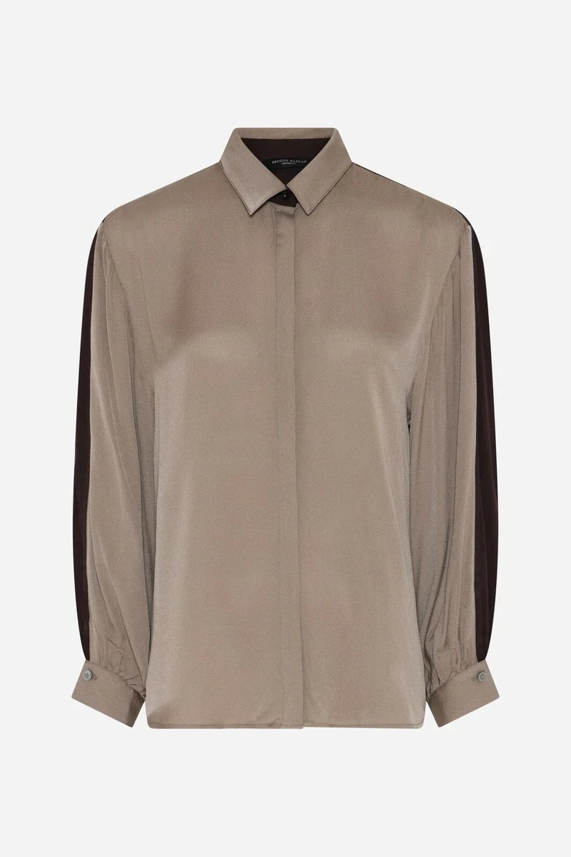 Bruuns Bazaar - Kamillebblure Shirt Bbw5162 - Roasted Cashew
