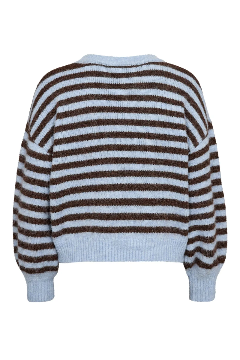 A-View - Else Knit Pullover AV6035 - 150 - Brown/Blue
