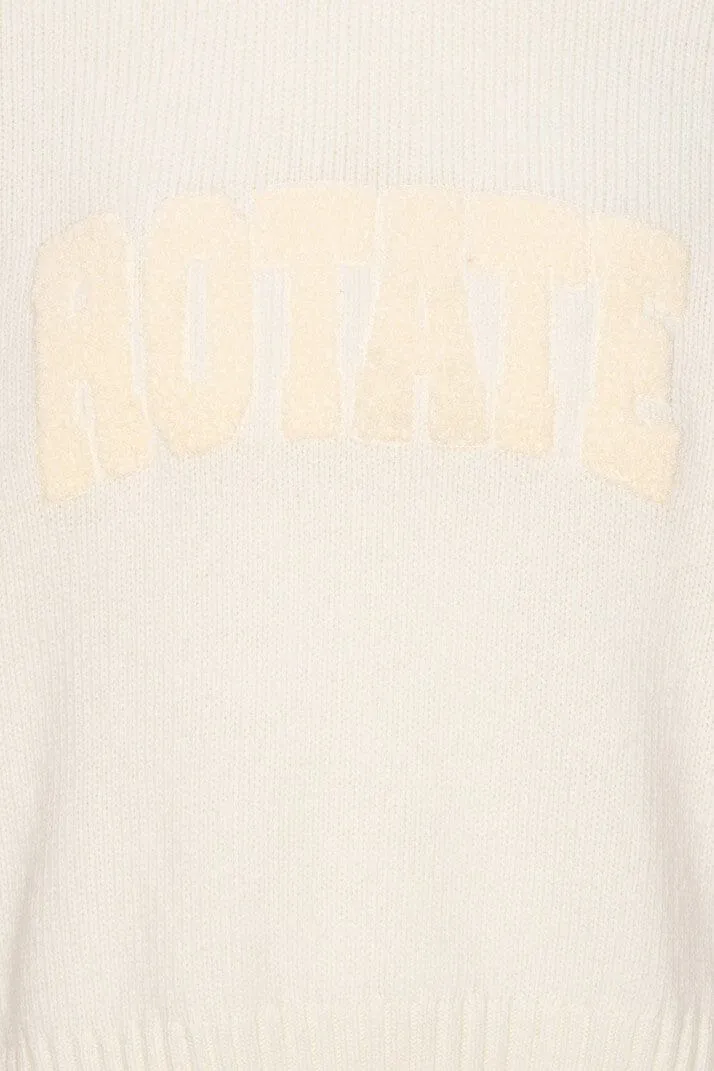 Rotate - Crewneck Sweater 116512857 - 857 Egret