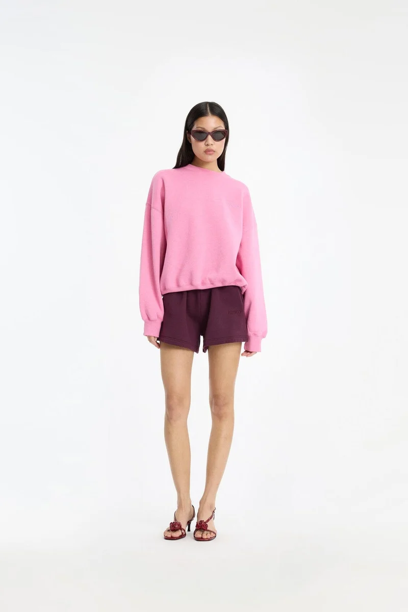 Rotate - Classic Sweat Shorts 1163772694 - 2694 Winetasting