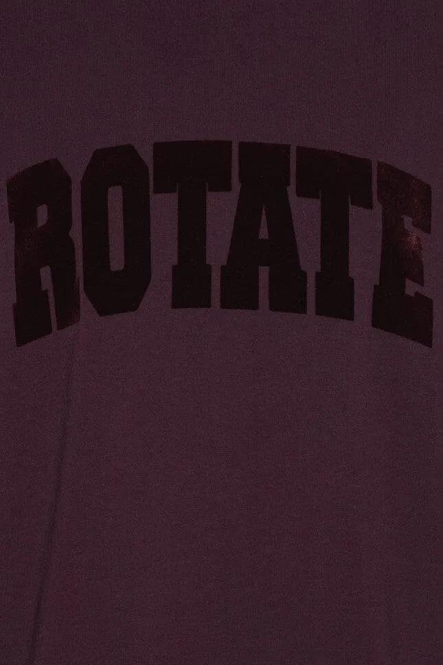 Rotate - Jersey Oversized T-shirt 1163602694 - 2694 Winetasting