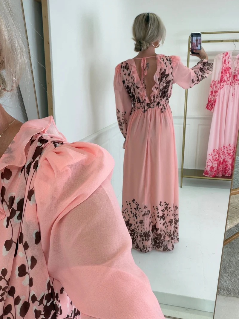 Dear Molly - Sama Dress- Light Rose