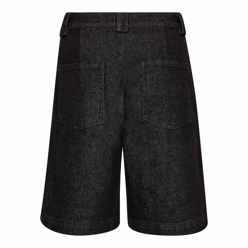 Co´Couture - Helimacc Pleat Shorts 41051 - 96 - Black