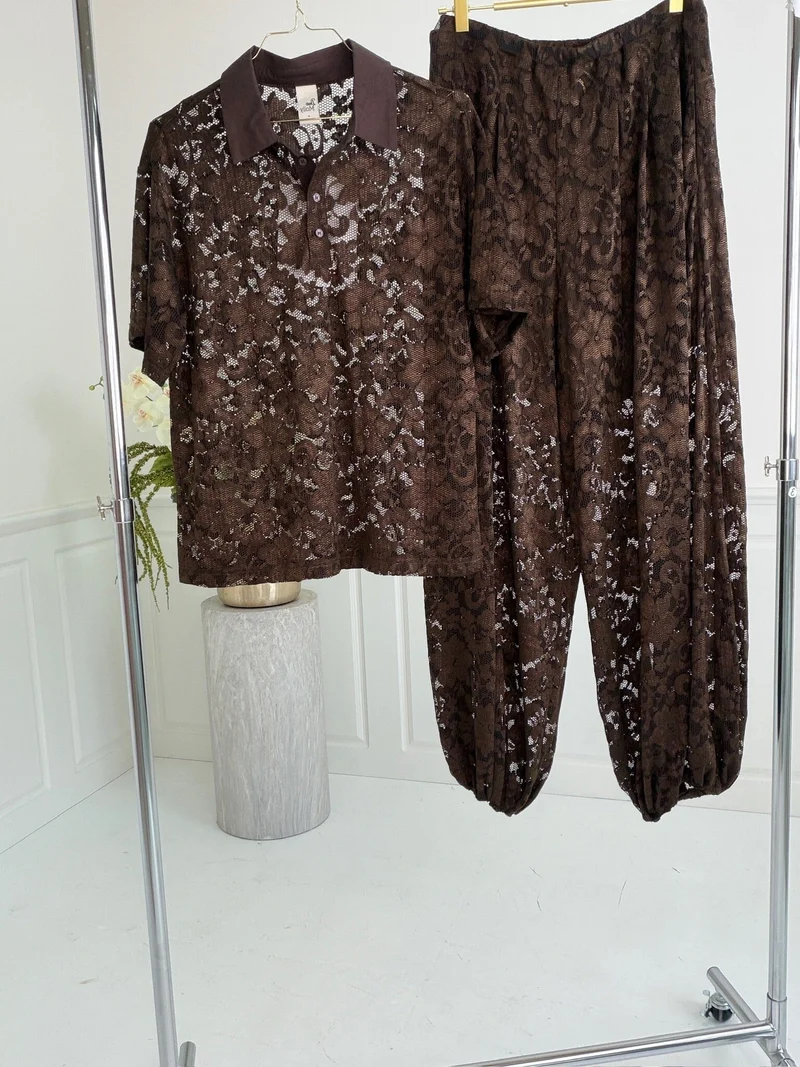 Dear Molly - Ballon Pants Ch169626 - Brown