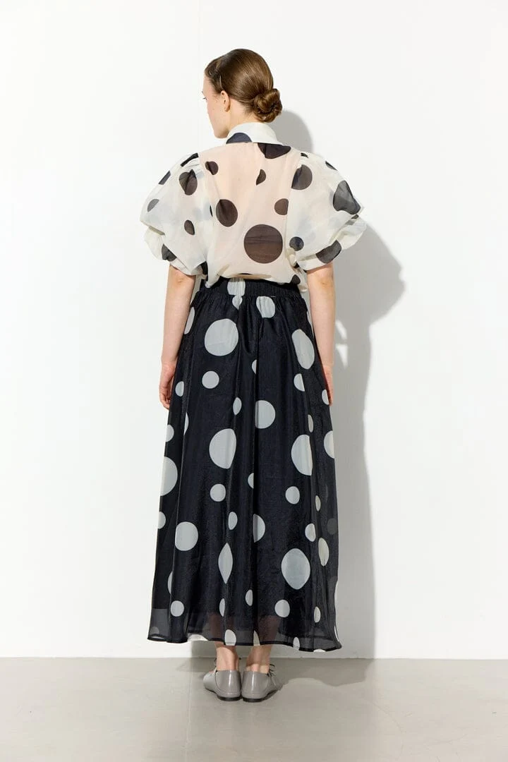 Hunkøn - Blair Long Skirt 26581 - Black