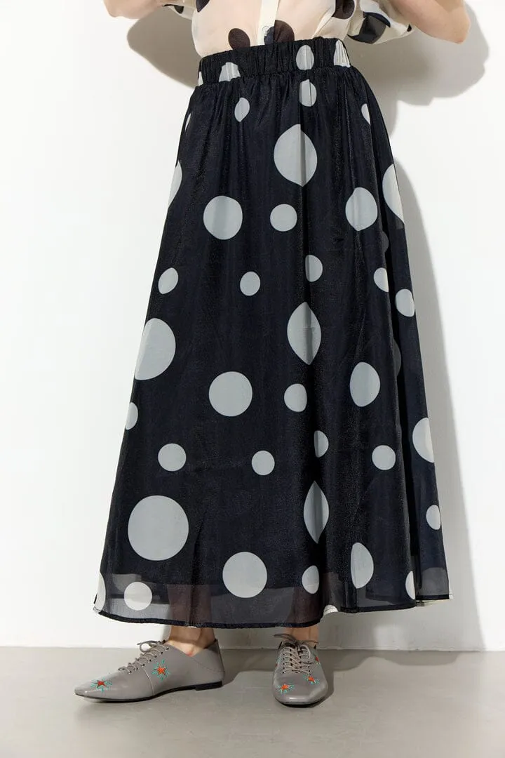 Hunkøn - Blair Long Skirt 26581 - Black
