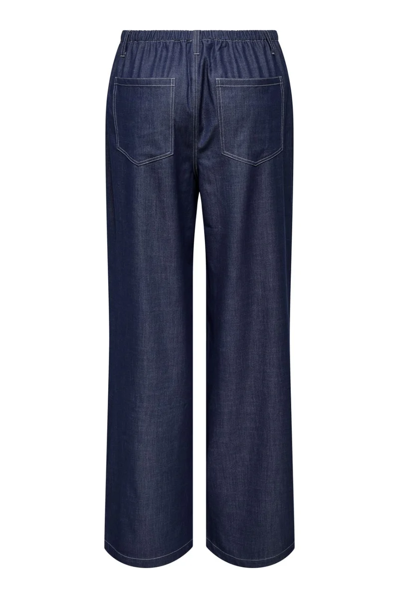 Only - Onljina Wide Stitch Pant Cc - 4787468 Naval Academy W. Contrast Stitch
