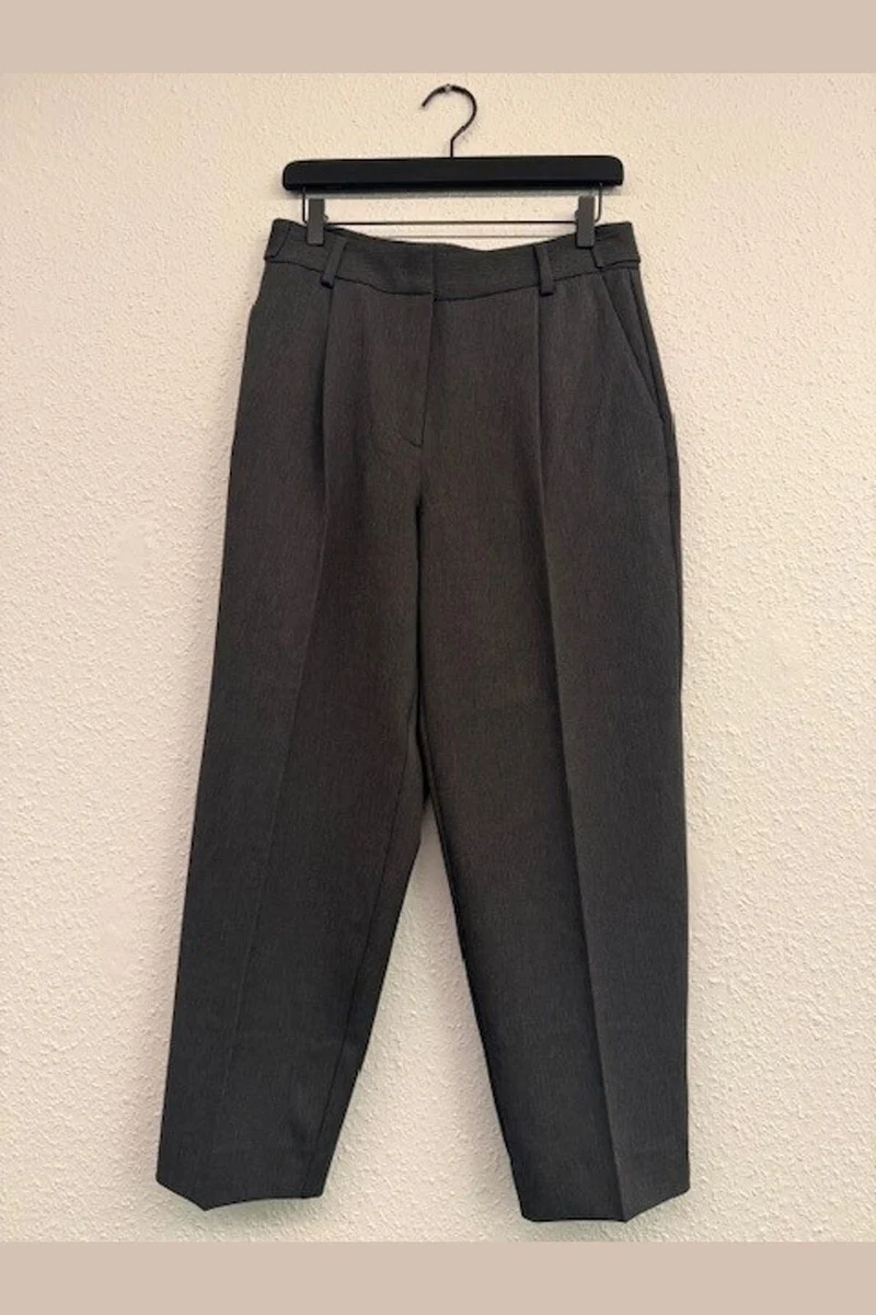 Haute L'Amitié - Amy Crop Pant HL10684 - Grey Melangé