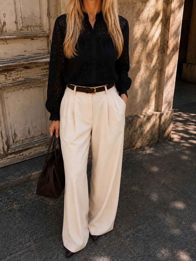 Dear Molly - Ingrid Shirt - Black
