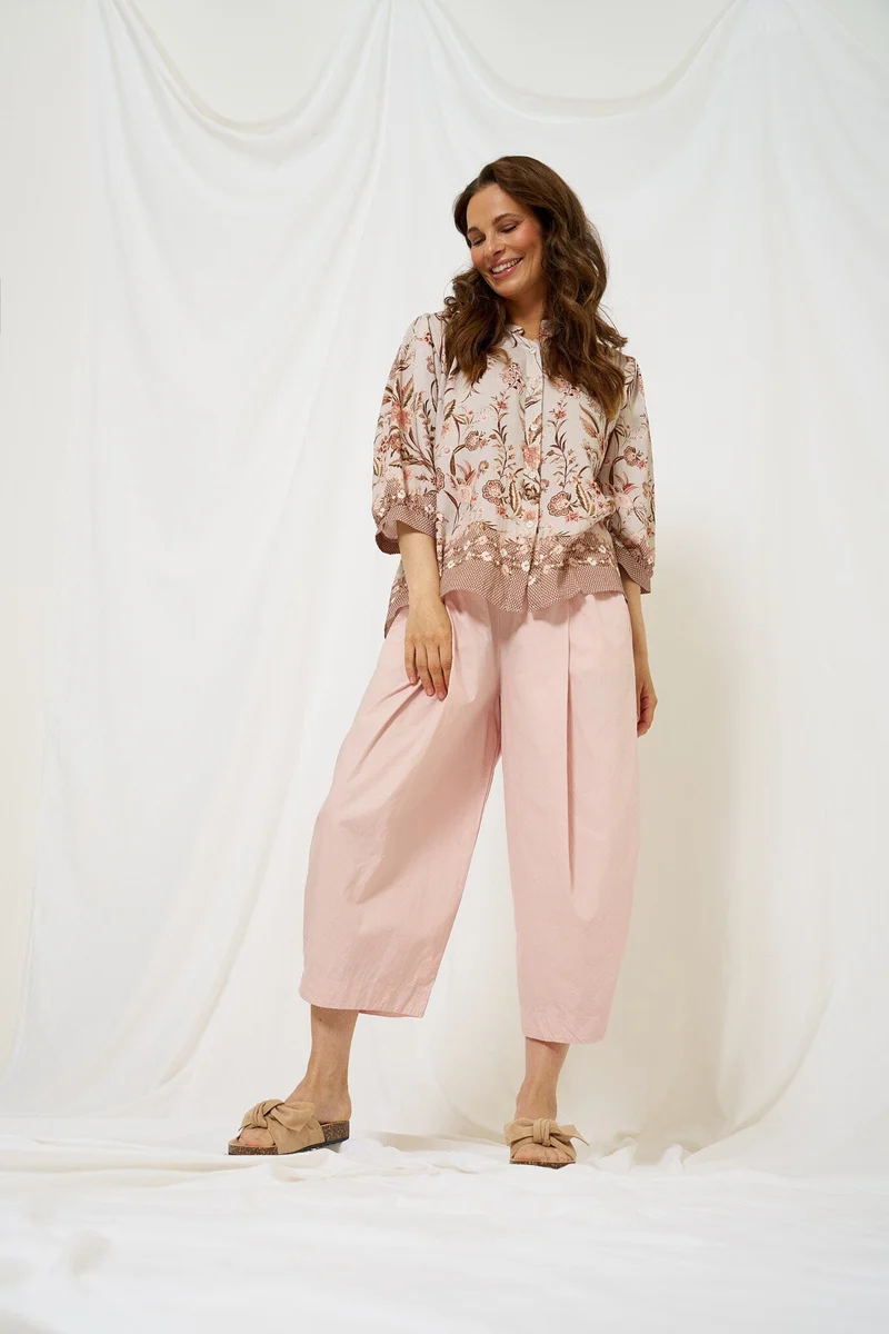 Marta Du Chateau - Mdcadorina Pants 56770 - Cipria