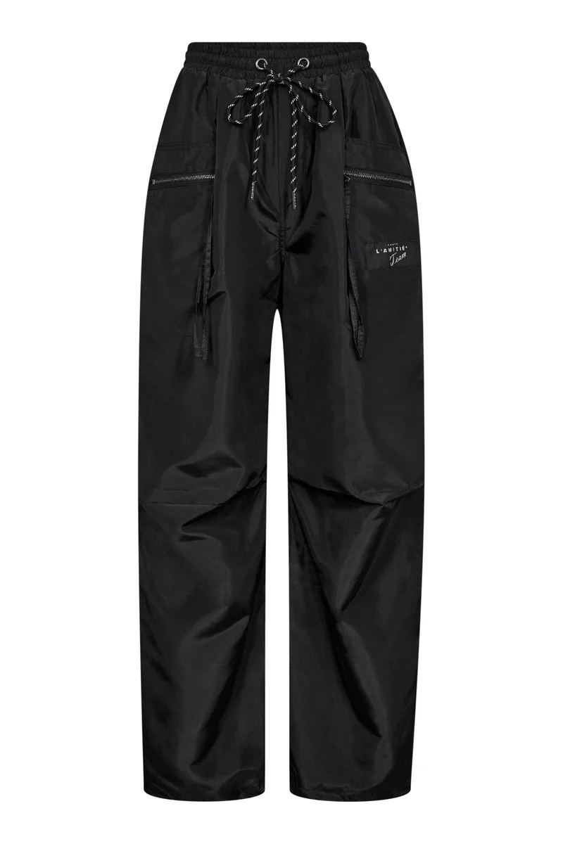 Haute L'Amitié - Cargo Zip Pocket Pant HL10654 - Black