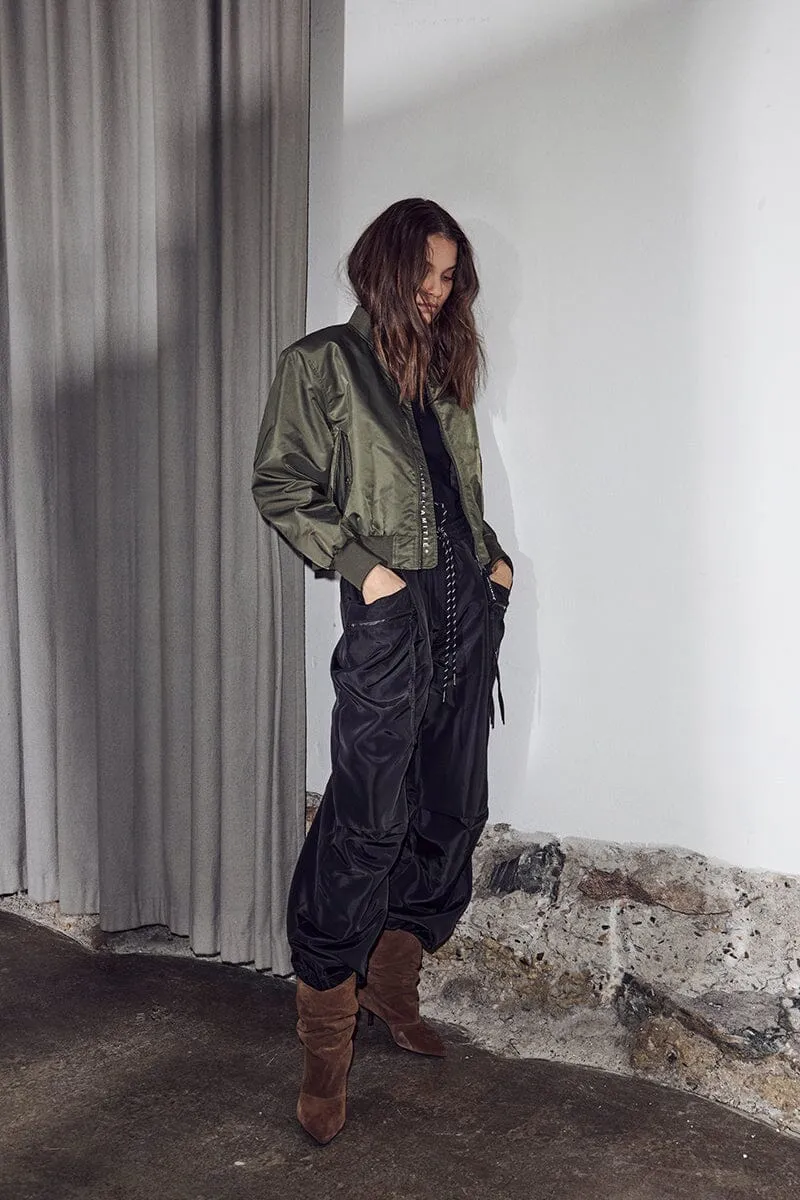 Haute L'Amitié - Cargo Zip Pocket Pant HL10654 - Black