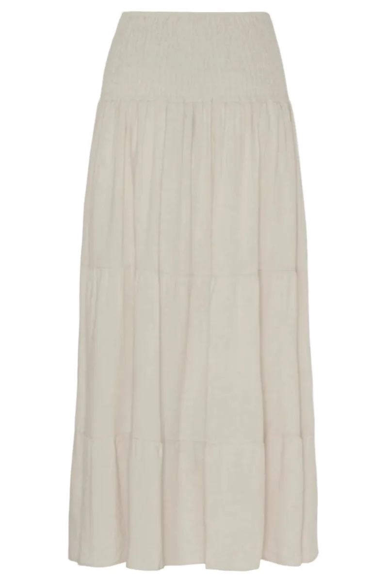 Marta Du Chateau - Mdcprincess Skirt - 102 Solid Sabbia