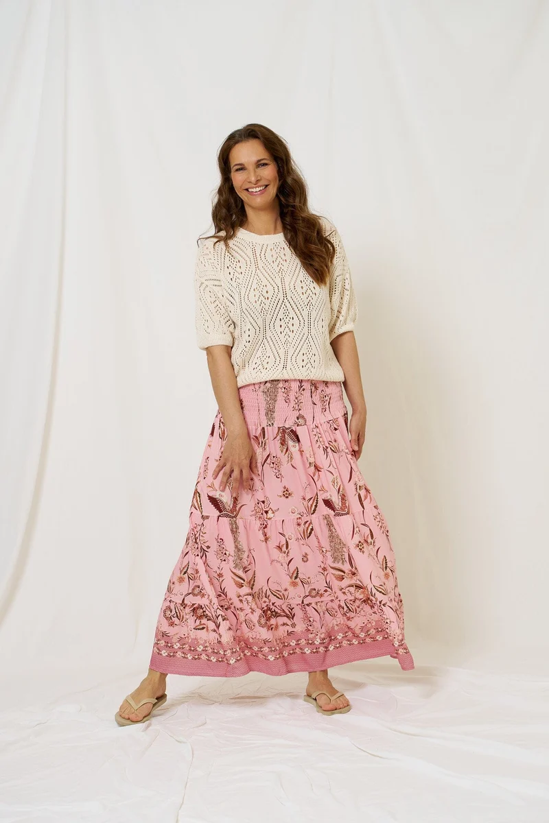Marta Du Chateau - Mdcprincess Skirt 5201 - Rosa3142Tps