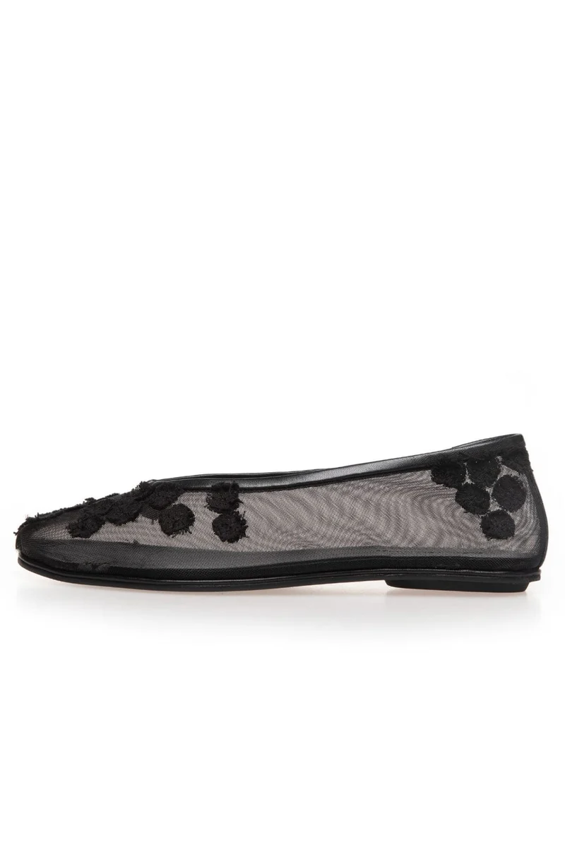 Copenhagen Shoes - Ballerina Net CS8600 - 0001 - Black