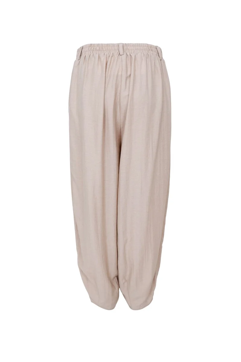 Black Colour - Bcabu Balloon Pant 41023 - Sand