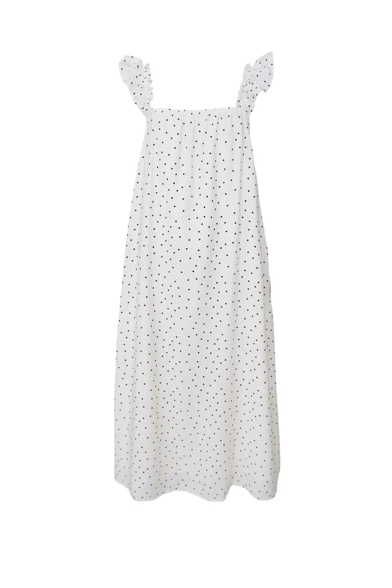 Black Colour - Bcbenedikt Dress 41173 - Off White Dot