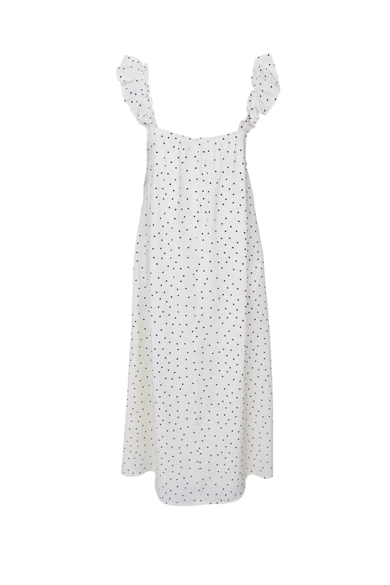Black Colour - Bcbenedikt Dress 41173 - Off White Dot