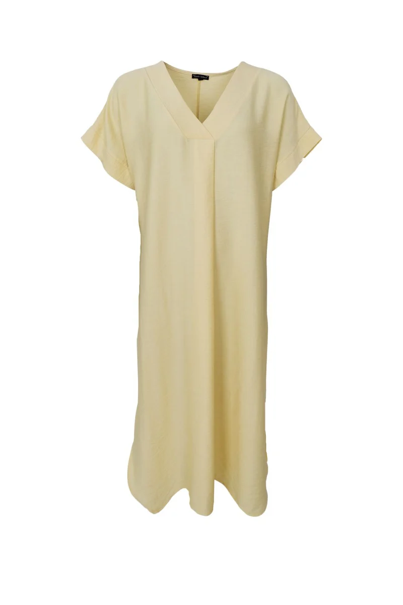 Black Colour - Bcsamos Dress 40655 - Lt. Yellow