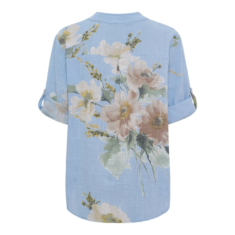 Marta Du Chateau - Mdcnadira Shirt 9122 - Celeste