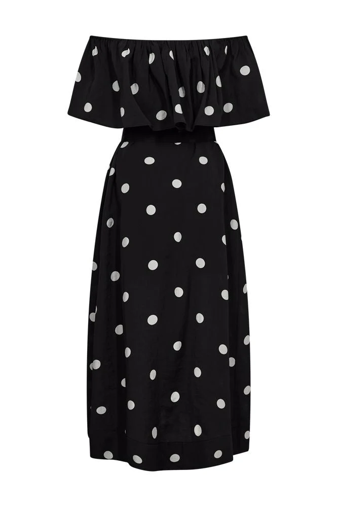 Copenhagen Muse - Cmfie-dress 208352 - 9217 Black W, Jet Stream