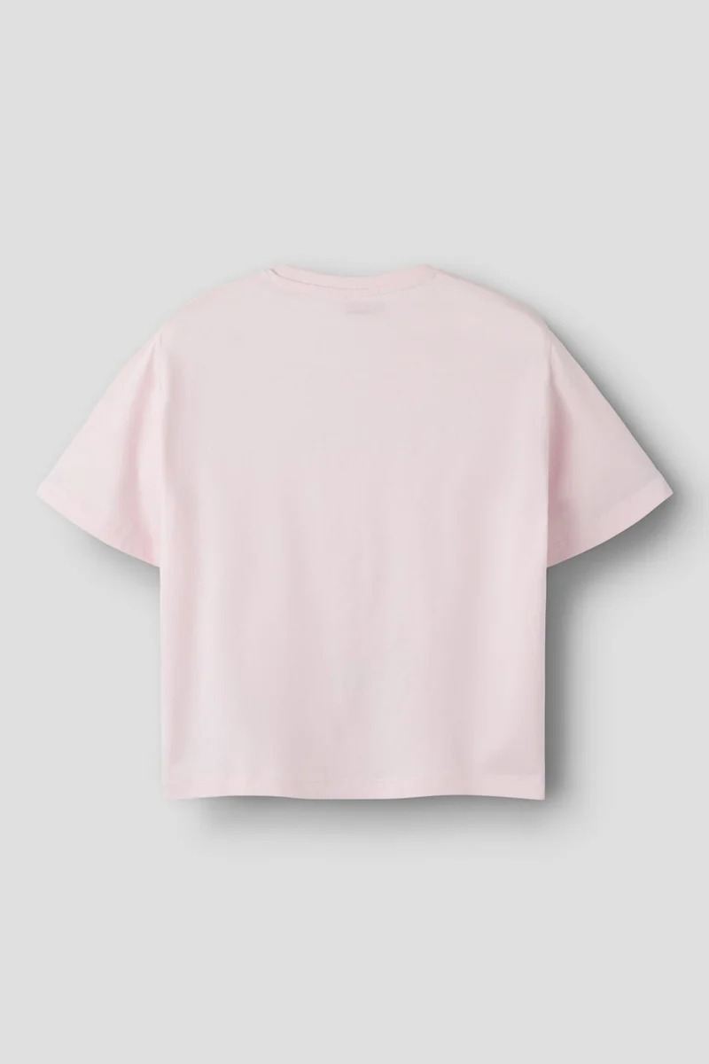 Name It - Nkfmaja Kpop Ss Nreg Top Box Lnoos Sky - 5165497 Cradle Pink
