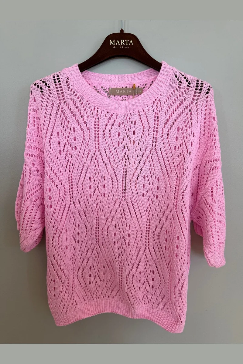 Marta Du Chateau - Mdcvina Knit 6592 - Pink