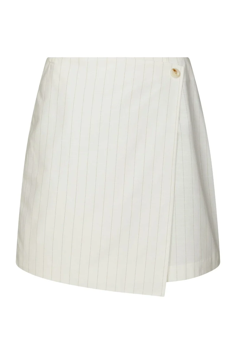 Neo Noir - Petrani Summer Stripe Skirt 169425 - 979 - Taupe Stripe
