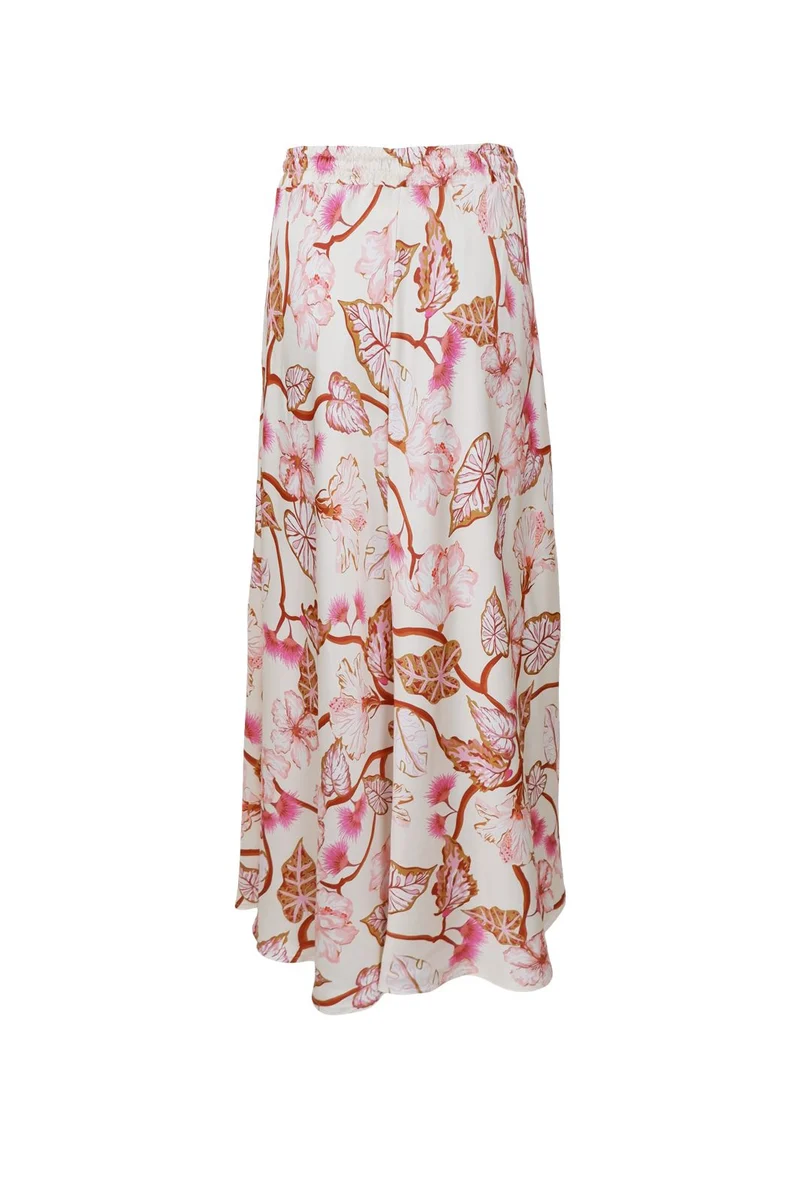 Black Colour - Bczelene Regular Skirt 41218 - Coral