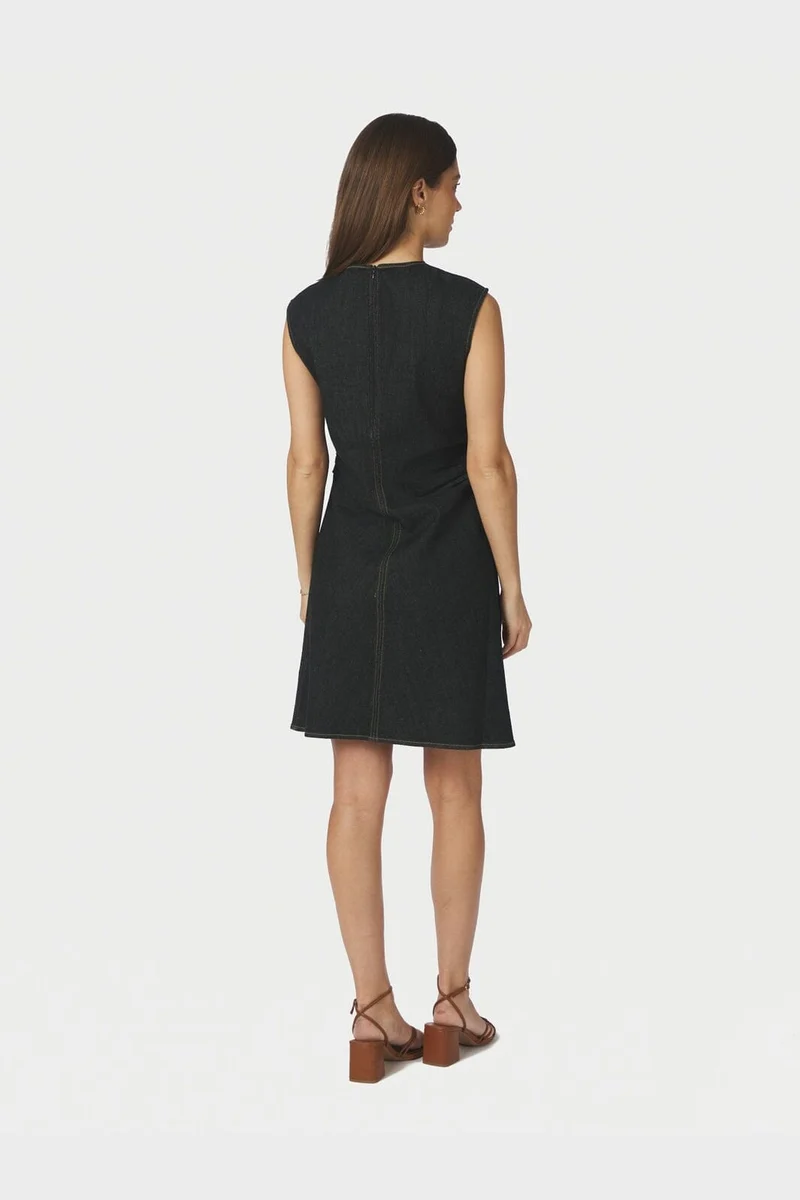 Neo Noir - Jubi Denim Dress 169361 - 534 - Dark Blue