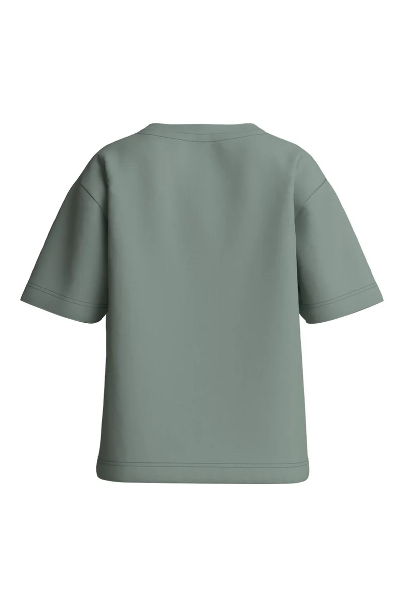 Name It - Nmfvotea Ss Nreg Top - 5088894 Green Milieu Unicorn