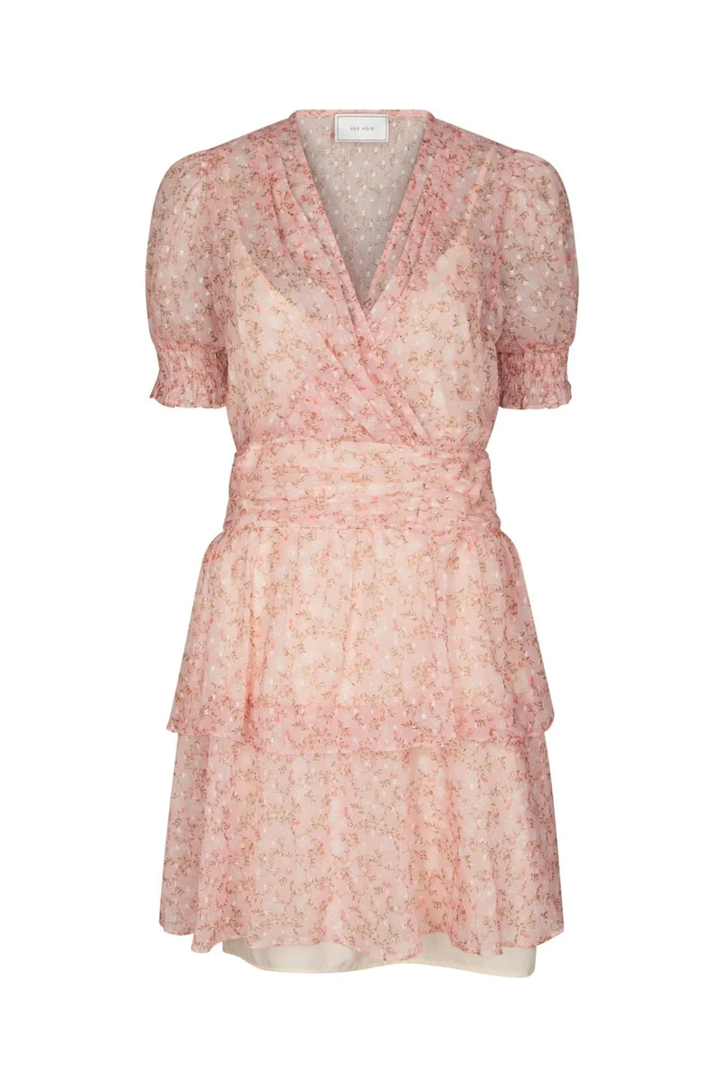 Neo Noir - Rikka Ditsy Floral Dress 169247 - 824 - Rose Blush