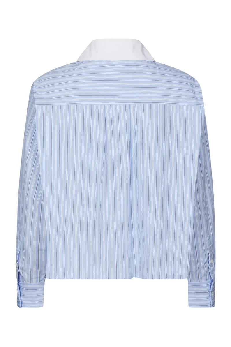 Neo Noir - Delfia Stripe Shirt 169224 - 665 - Light Blue Stripe