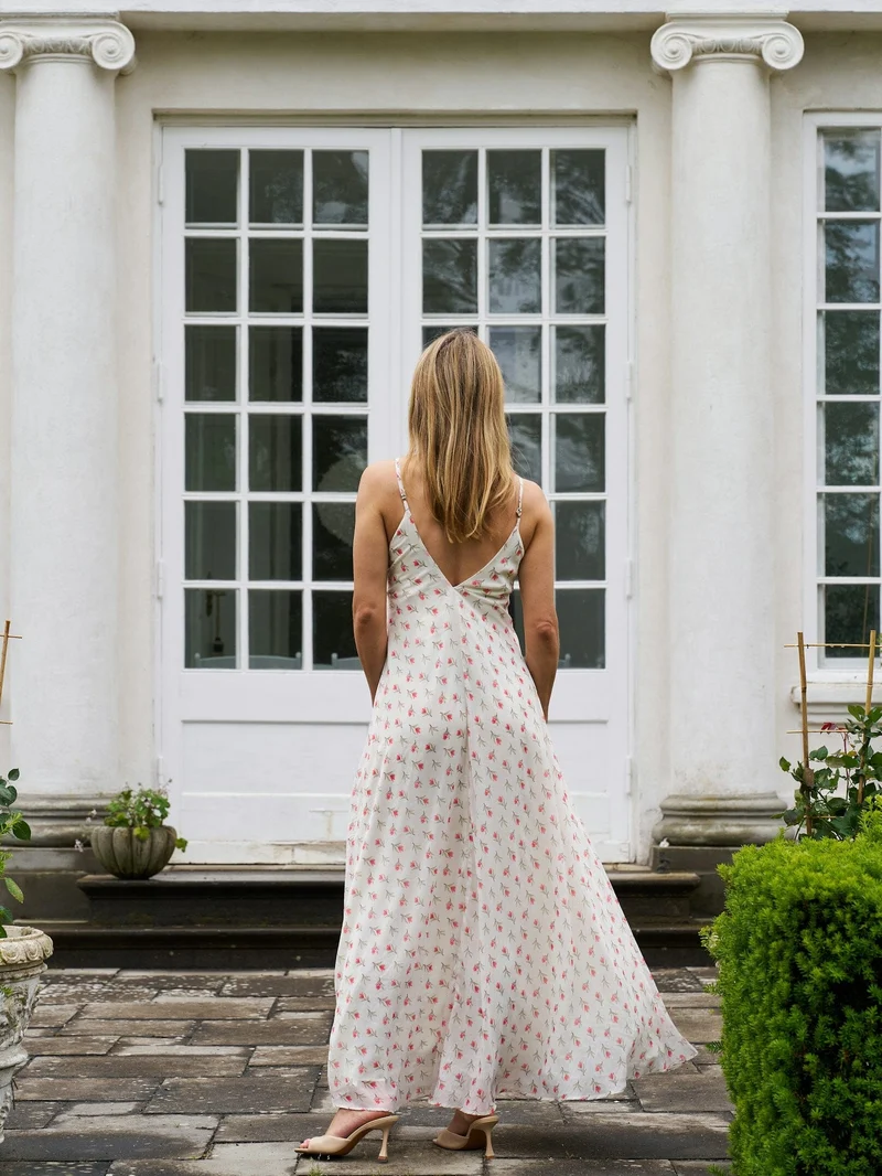 Neo Noir - Grazia Flower Dress 169157 - 121 - Off White