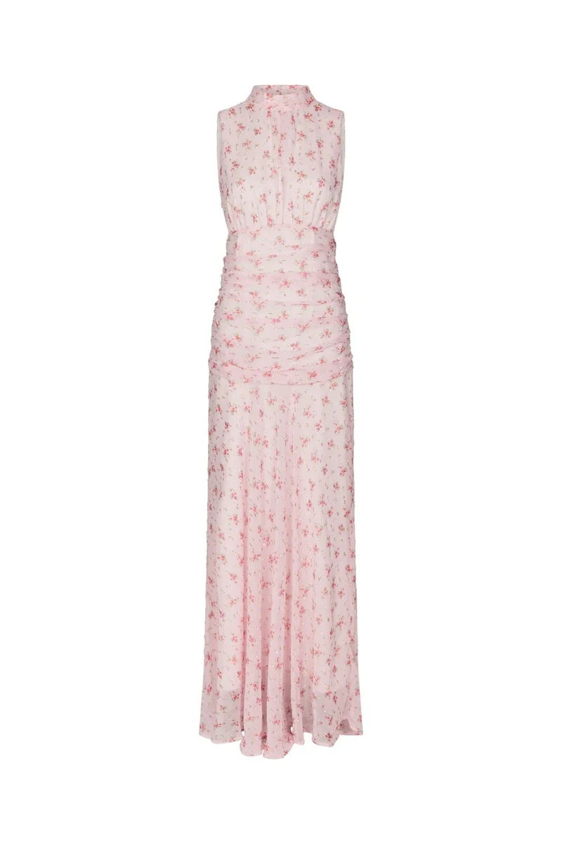 Neo Noir - Dori Print Dress 168695 - 165 - Rose