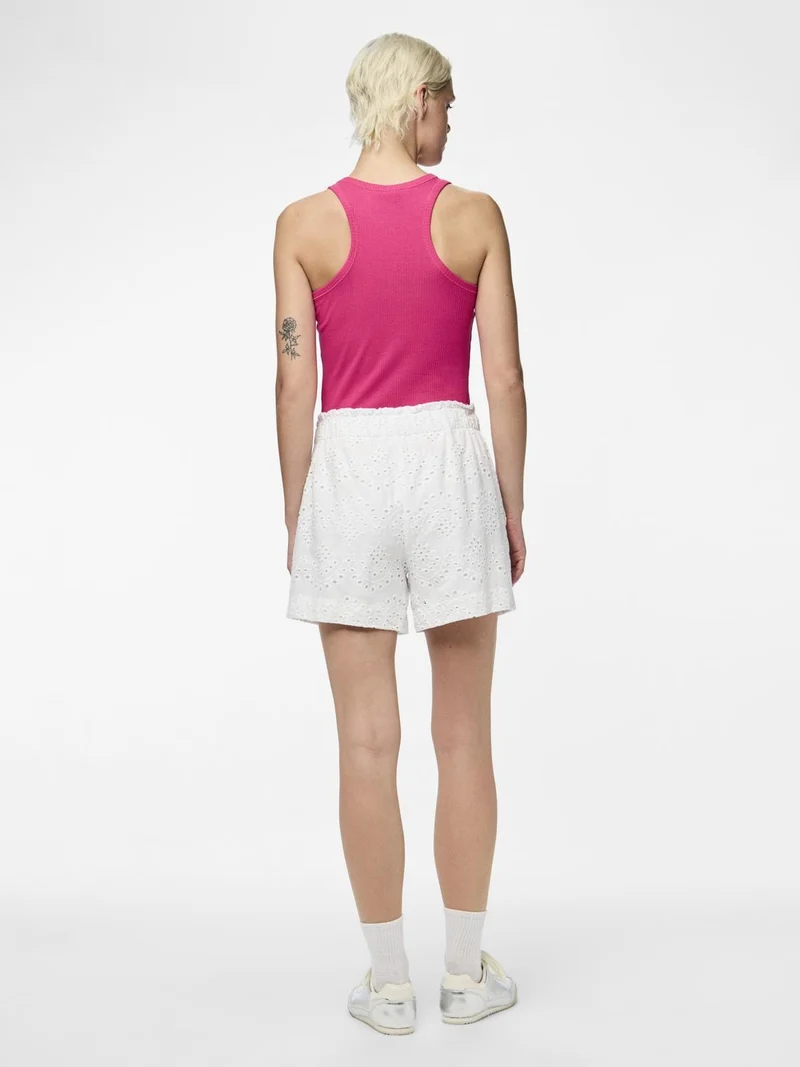 Pieces - Pcvilde Shorts - 4649434 Bright White