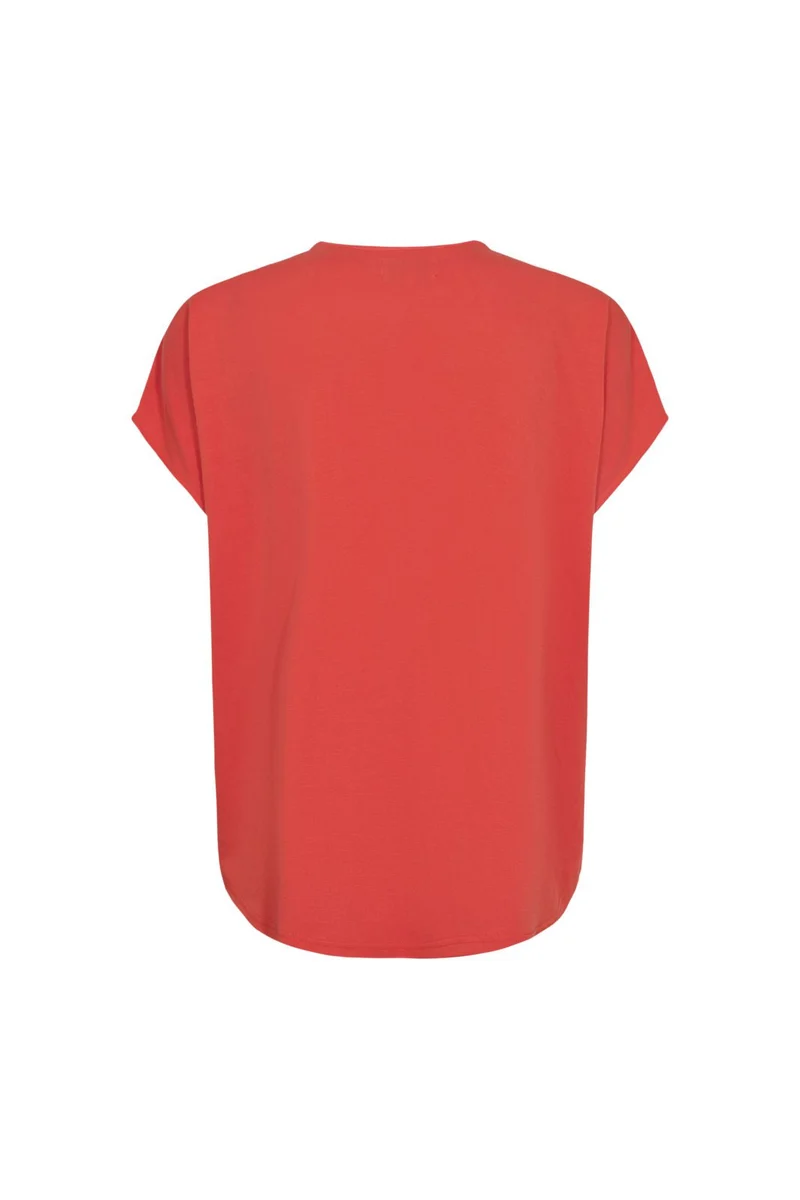 Liberte - Nuni Vneck Tshirt 22409 - Lobster Red