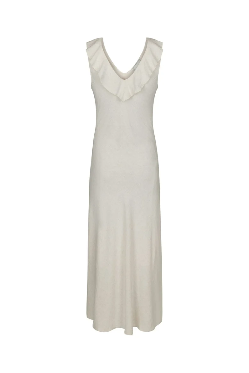 Neo Noir - Jasma Linen Dress 168186 - 815 - Natural