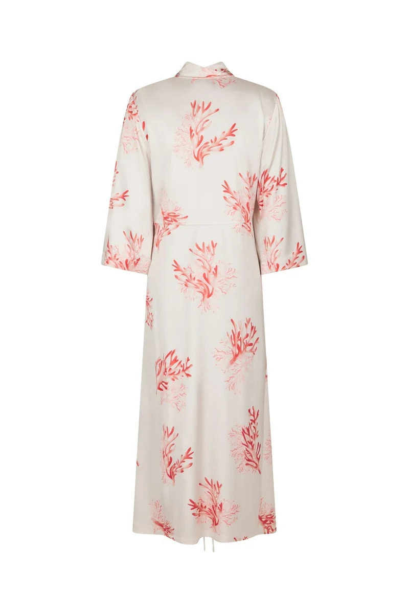 Neo Noir - Shane Wrap Dress 165272 - 163 - Coral