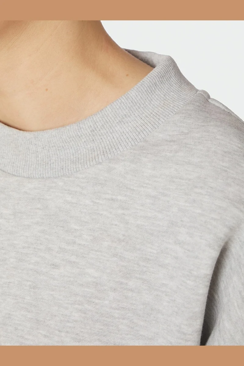 Neo Noir - Yuna Sweatshirt 169159 - 103 - Light Grey Melange