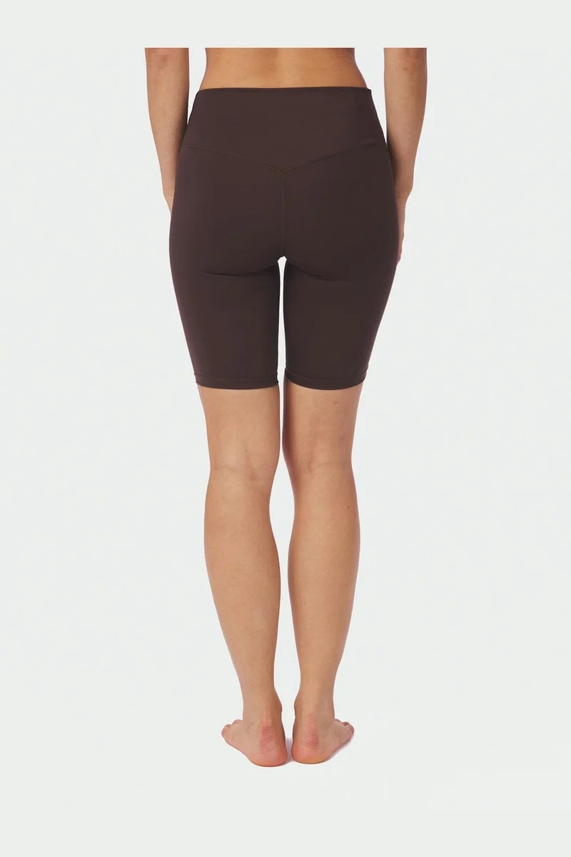 Neo Noir - Lea Wrap Shorts 168353 - 584 - Chocolate Brown