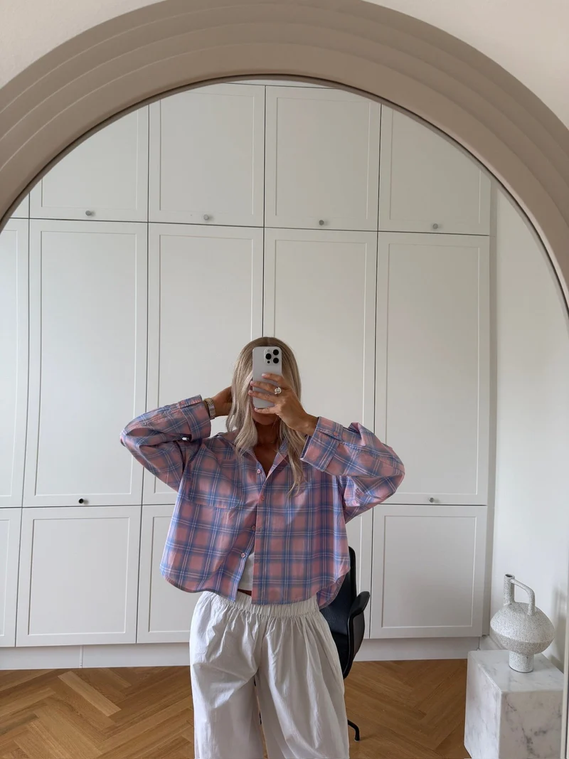 Noella - N-Marlon C Shirt 17110001 - 1547 - Everlee Pink Check