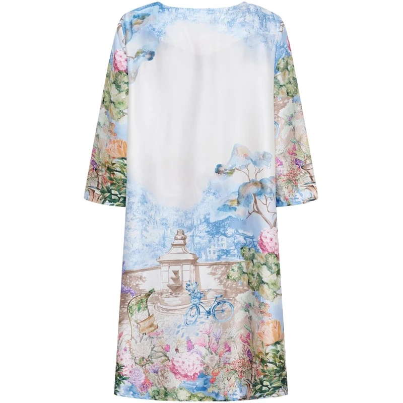 Marta Du Chateau - Mdcfabiana Dress 7872 - Celeste